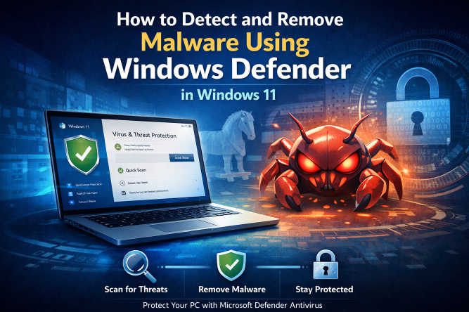 How to Detect and Remove Malware Using Windows Defender in Windows 11 2026